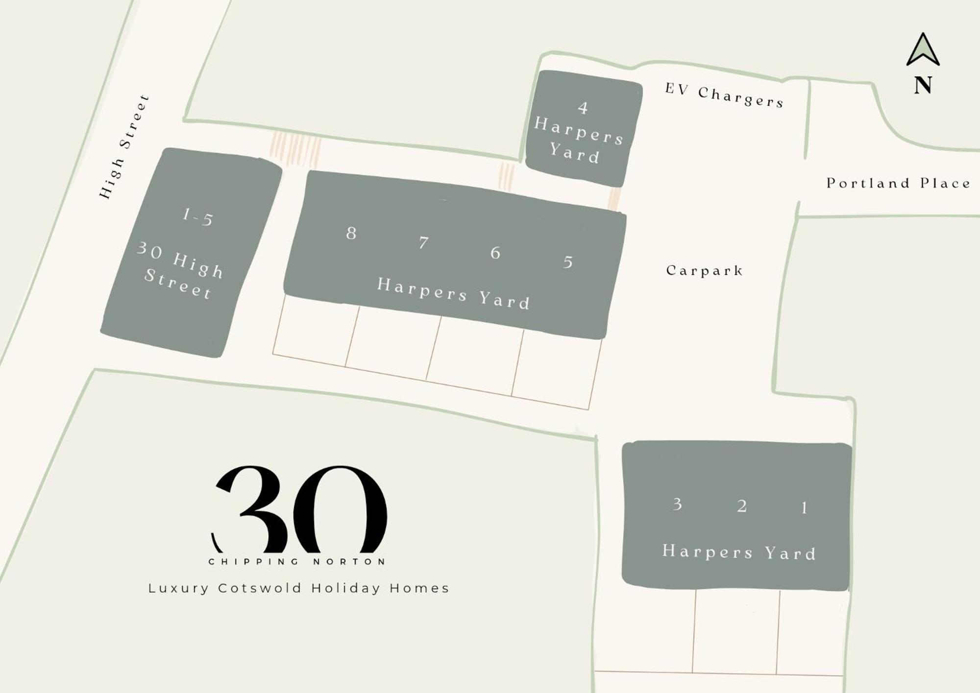 Vila Harpers Yard - 30 Chipping Norton Exteriér fotografie